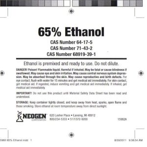 65% Ethanol (Neogen)