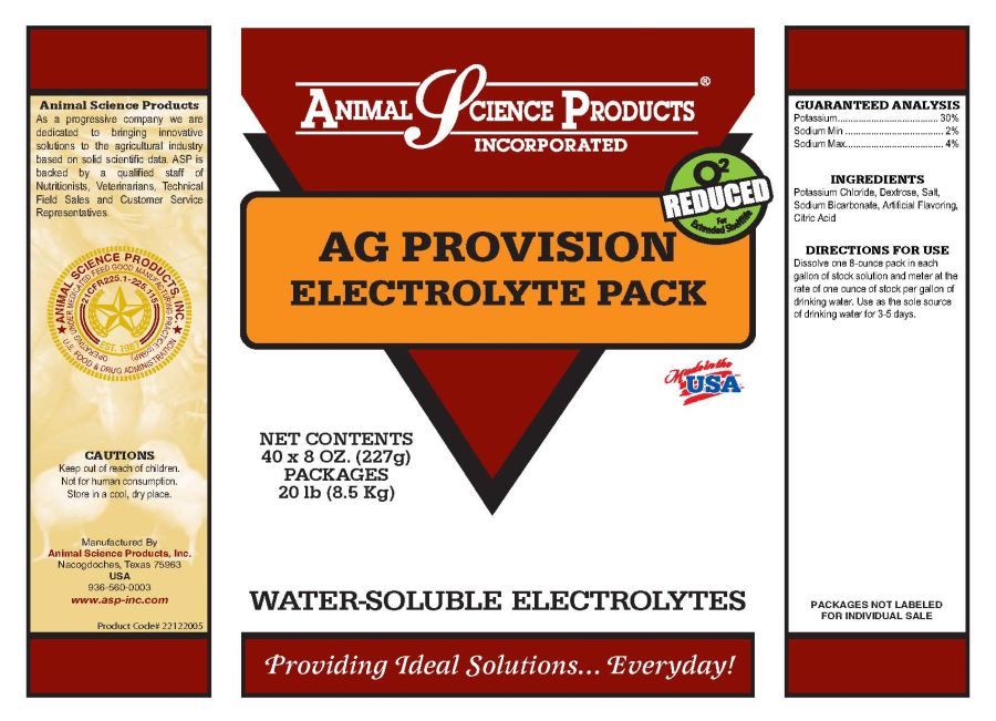 Ag ProVision Electrolyte Pack (Animal Science)