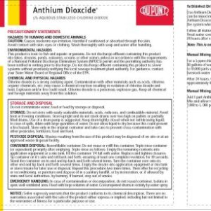 Anthium Dioxide (Dupont/Neogen)