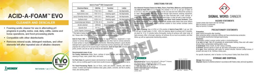 Acid-A-Foam EVO (Neogen)