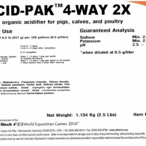Acid Pak 4-Way (Alltech)