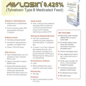 Aivlosin 0.425% (PharmGate)