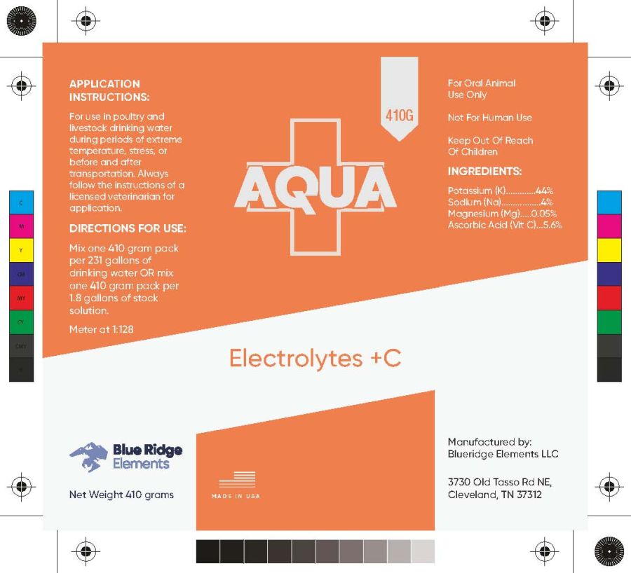 Aqua + Electrolytes + C (Blue Ridge Elements)