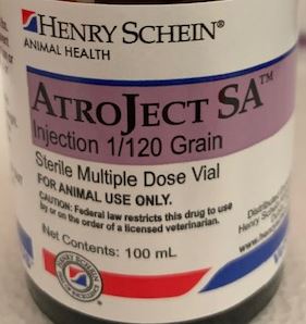 Atropine Sulfate Injection 1/120 Grain (Med-Pharmex)