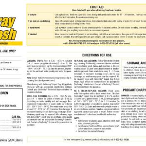 BioSentry Liquid Tray & Egg Wash (Hacco)