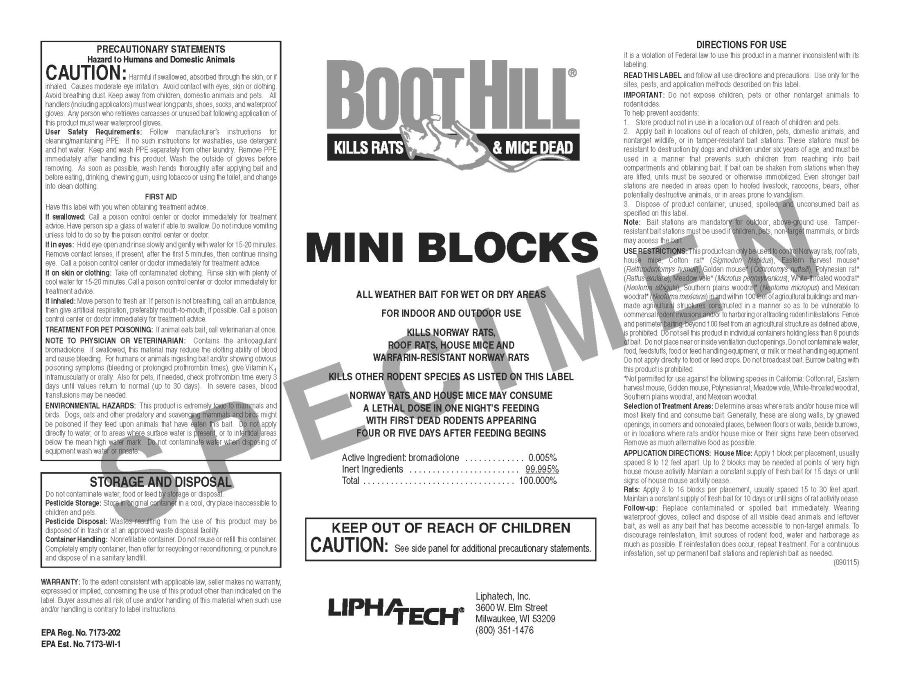 Boot Hill Mini Blocks (Liphatech)