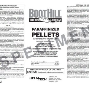 BootHill Paraffinized Pellets (Liphatech)