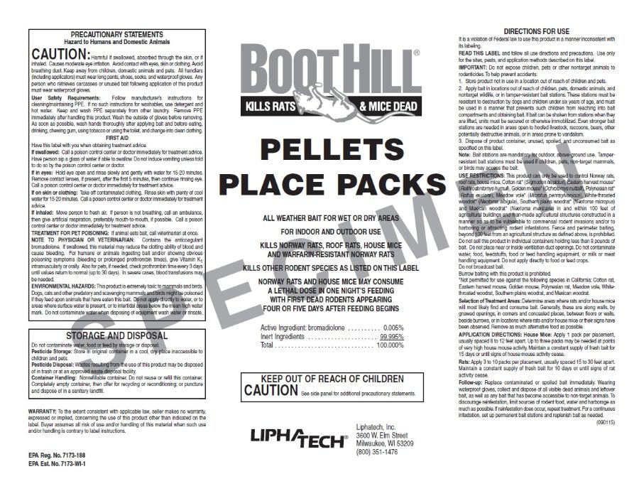 Boot Hill Pellets Place Packs (Liphatech)