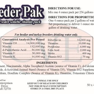 Breeder Pack (Clear View Enterprises)