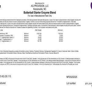 Butterball Starter Enzyme Blend (DSM) (DISCONTINUED)