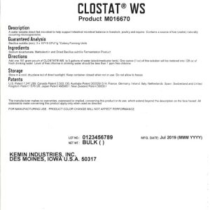 CLOSTAT WS Dry (Kemin Industries)
