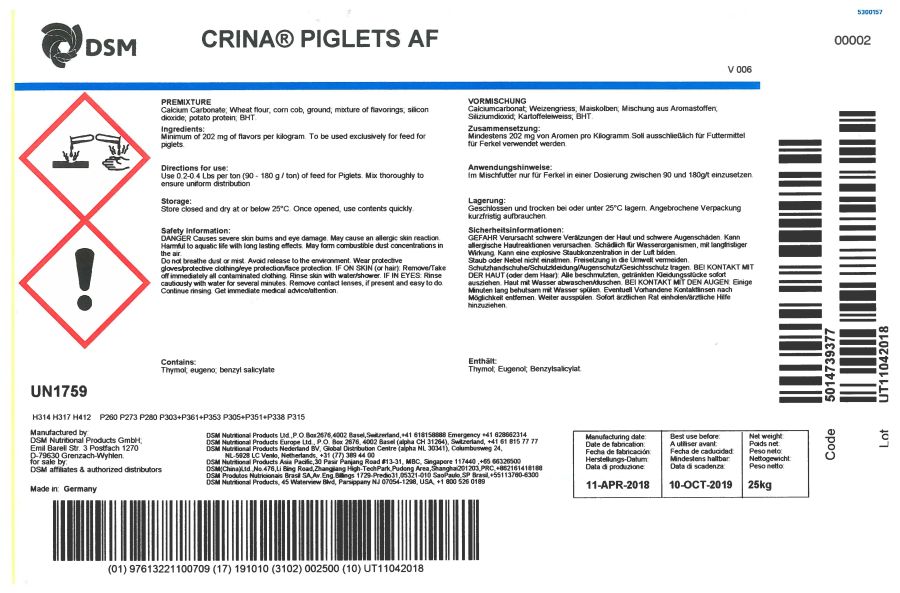 CRINA PIGLETS AF (DSM)