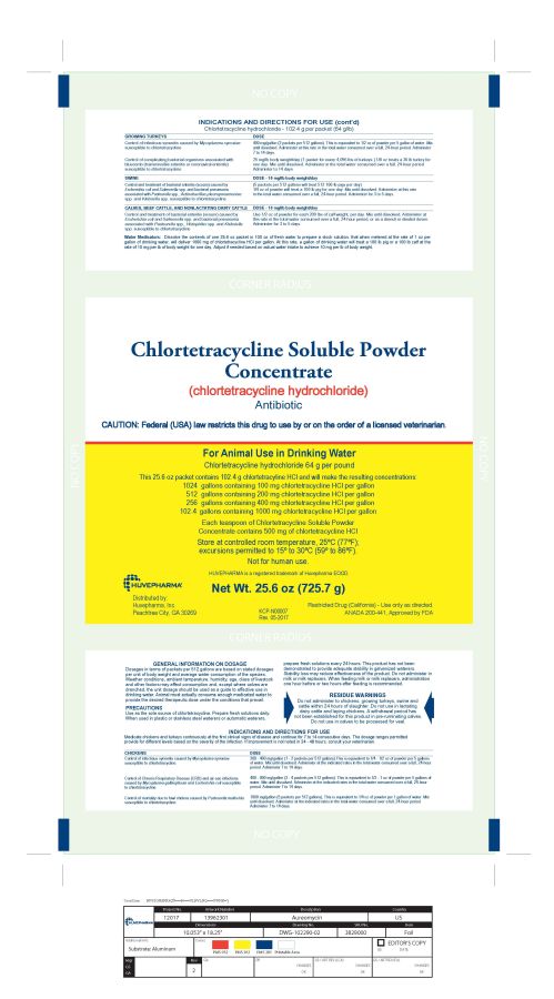 Chlortetracycline Soluble Powder Concentrate (Huvepharma)