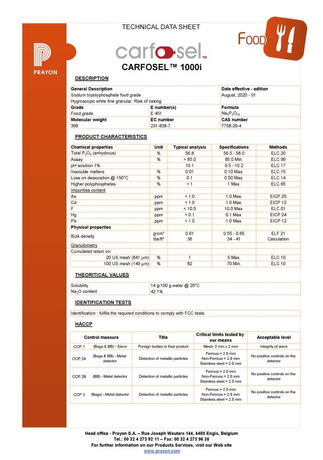 CARFOSEL 1000i (PRAYON)