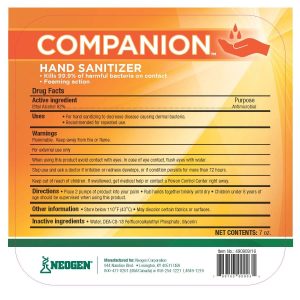 Companion Hand Sanitizer (Neogen)