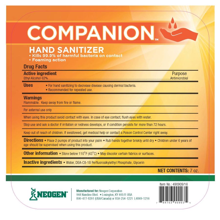 Companion Hand Sanitizer (Neogen)