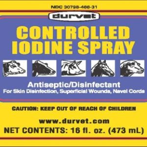 Controlled Iodine Spray (Soft Jamb Company)