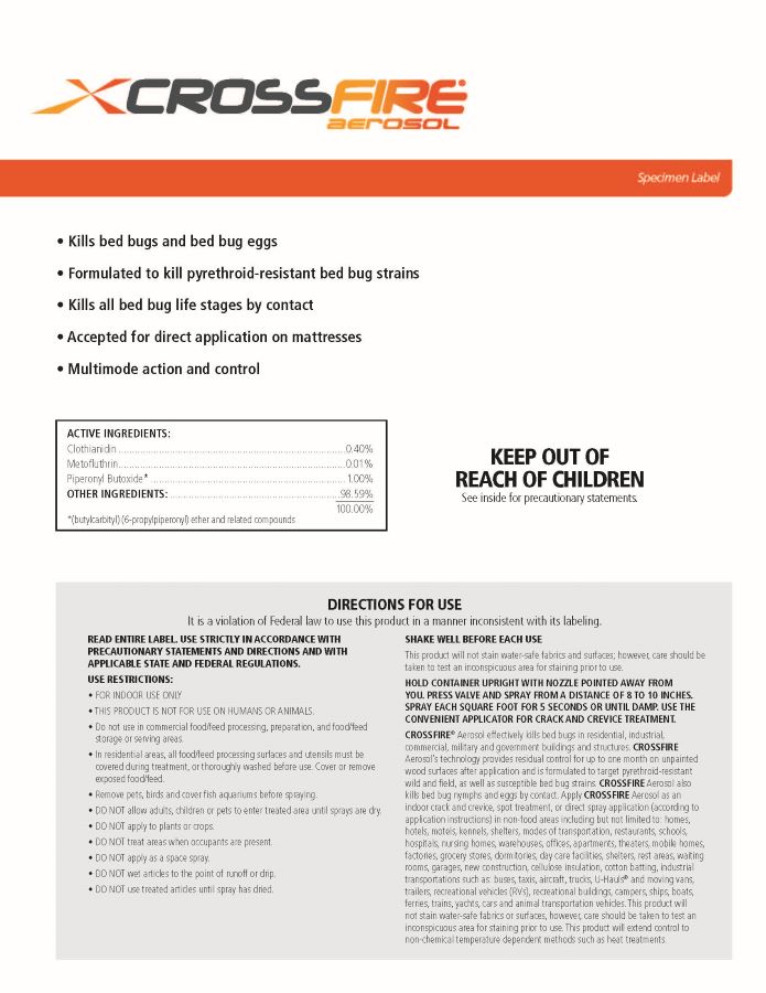 Crossfire Aerosol (MGK)