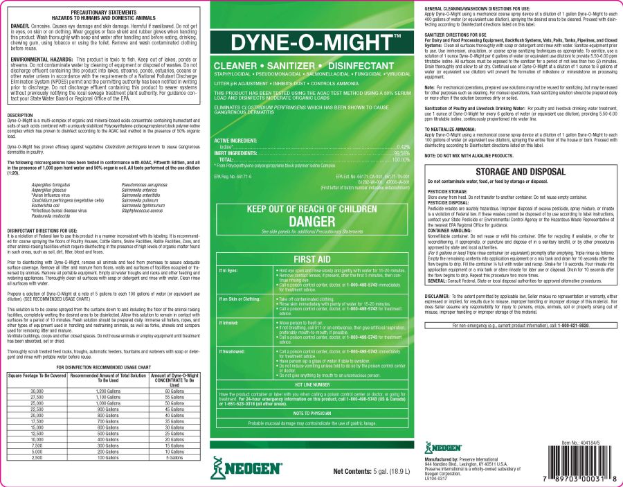 DYNE-O-MIGHT (Neogen)