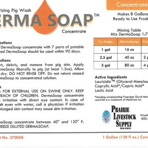 Derma Soap Concentrate (Prarie Livestock Supply)