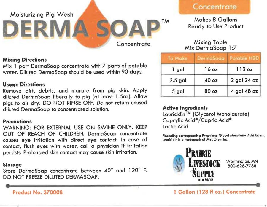 Derma Soap Concentrate (Prarie Livestock Supply)