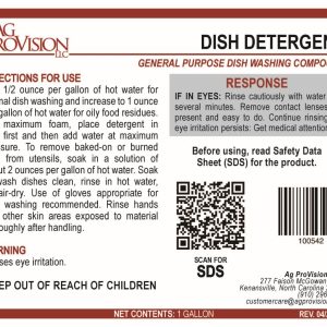 Dish Detergent (Ag ProVision)