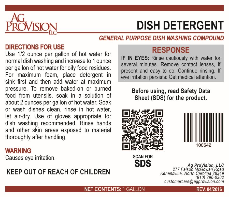 Dish Detergent (Ag ProVision)