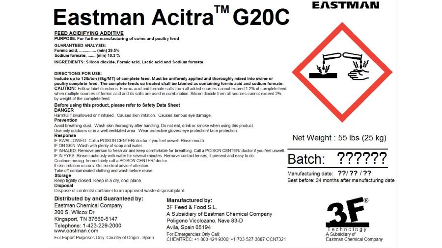Eastman Acitra G20C (Eastman Chemical Company)