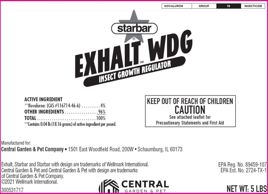 Starbar Exhalt WDG (Central Garden & Pet Company)