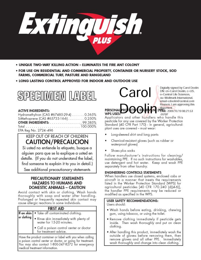 Extinguish Plus (Wellmark International)