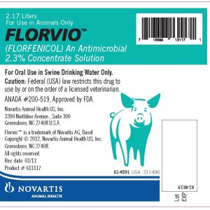Florvio 2.3% Concentrate Solution (Elanco) (DISCONTINUED)