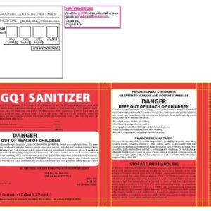 GLUTEX GQ1 Sanitizer (DOW Chemical Company)