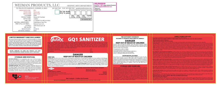 GLUTEX GQ1 Sanitizer (DOW Chemical Company)