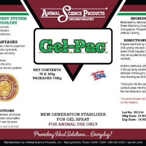 Gel-Pac (Animal Science Products, Inc.)