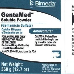 GentaMed Soluble Powder (Bimeda)