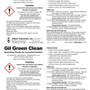 Gil Green Clean (Gilmer Industries, Inc.)