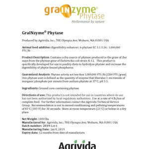 GraINzyme Phytase (Agrivida)