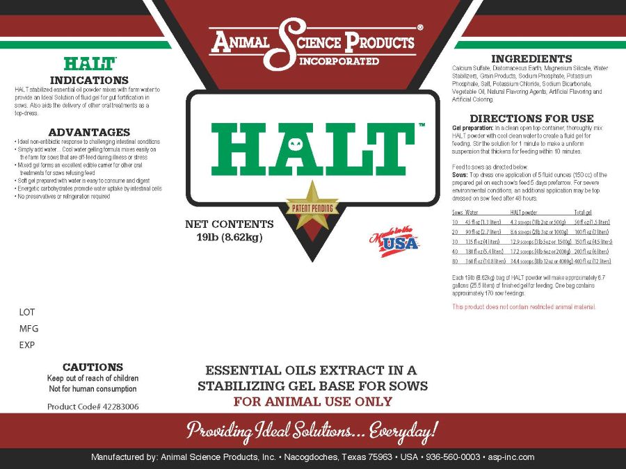HALT (Animal Science Products)