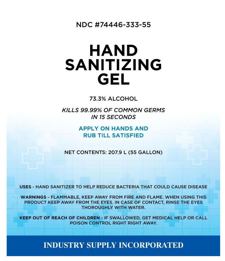 Hand Sanitizing Gel (Industry Supply, INC.)