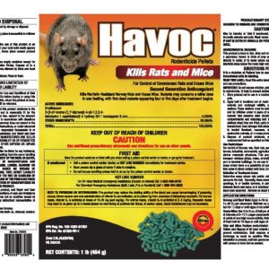 Havoc Rodenticide Pellets (Hacco/Neogen)