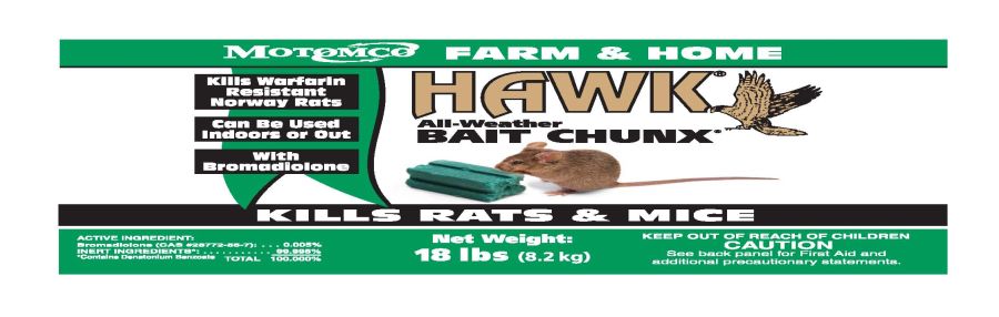 HAWK All Weather Bait Chunx (Motomco)