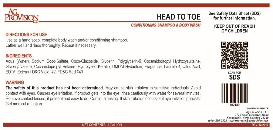 Head to Toe (Ag ProVision)