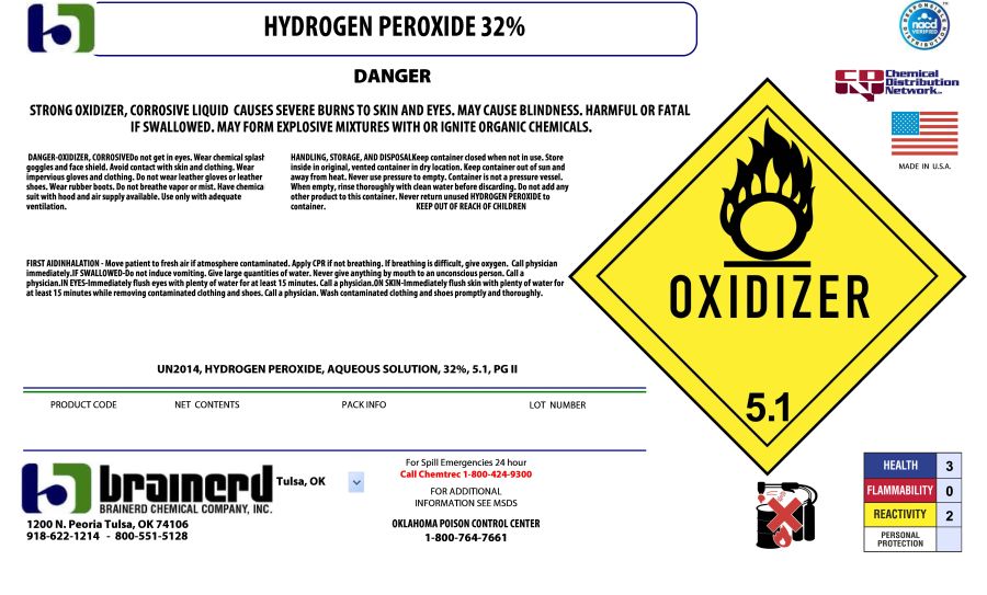 Hydrogen Peroxide 32% (Harcros Chemical)