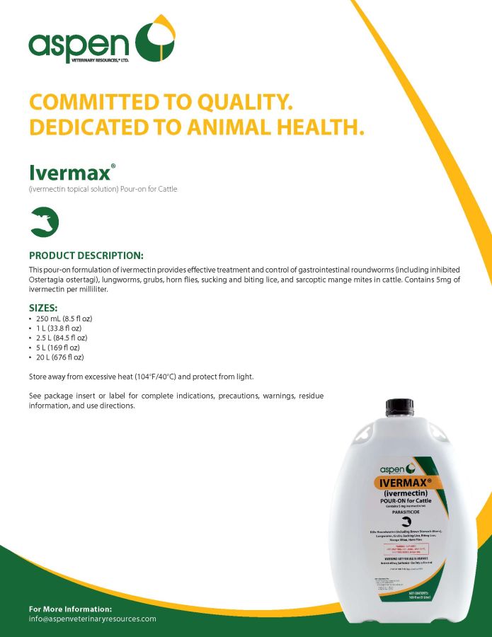 Ivermax Pour-On (Aspen (Norbrook))