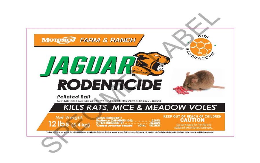 Jaguar Rodentcide (Motomco)