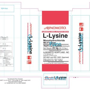 L-Lysine Monochloride (Ajinomoto Heartland)