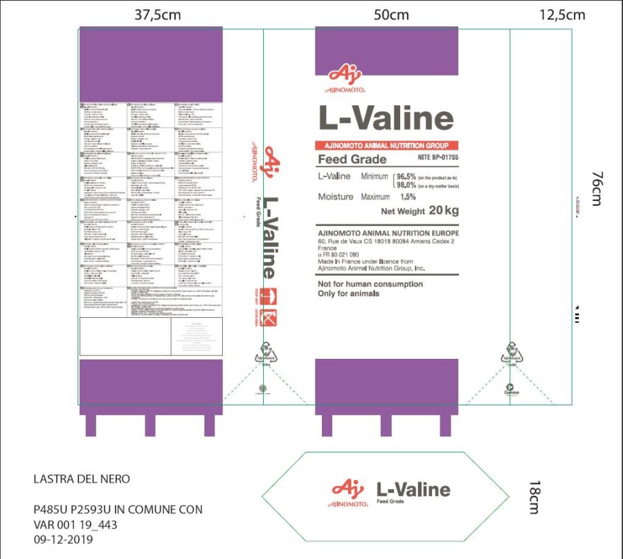 L-Valine Feed Grade 96.5% (Ajinomoto Heartland)
