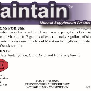 Maintain (Clear View Enterprises)