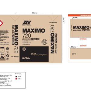 Maximo 720 Zinc Oxide (Zinc Nacional)