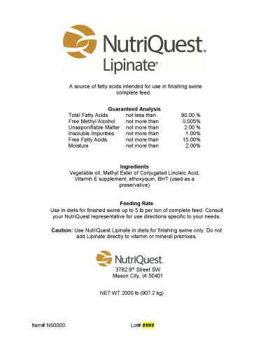 NutriQuest Lipinate (NutriQuest)